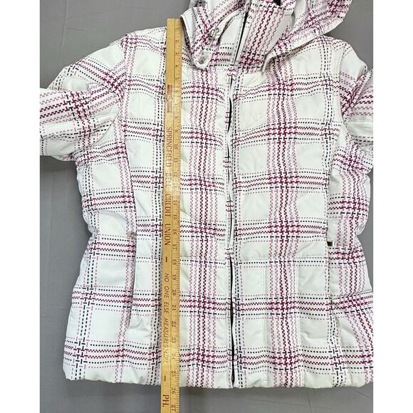 ZeroXposur Women’s Winter Zip Coat  Hood Size Large Down Feathers - Picture 5 of 11